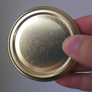 Golddeckel zu Honigglas 250 g