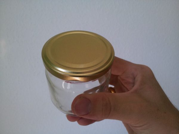 Honigglas 250g mit Gold Deckel ohne Weichmacher ESBO