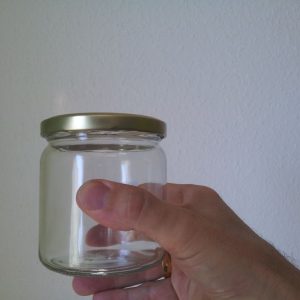 Honigglas 500g mit Gold Deckel ohne den Weichmacher ESBO