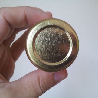Mini Golddeckel für Frühstücksglas 50g Honig