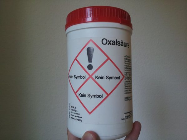 Trockensubstanz Oxalsäure technisch kristallin 500g