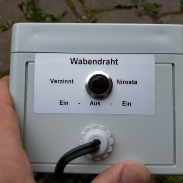 Trafolöter für Bienenrähmchen